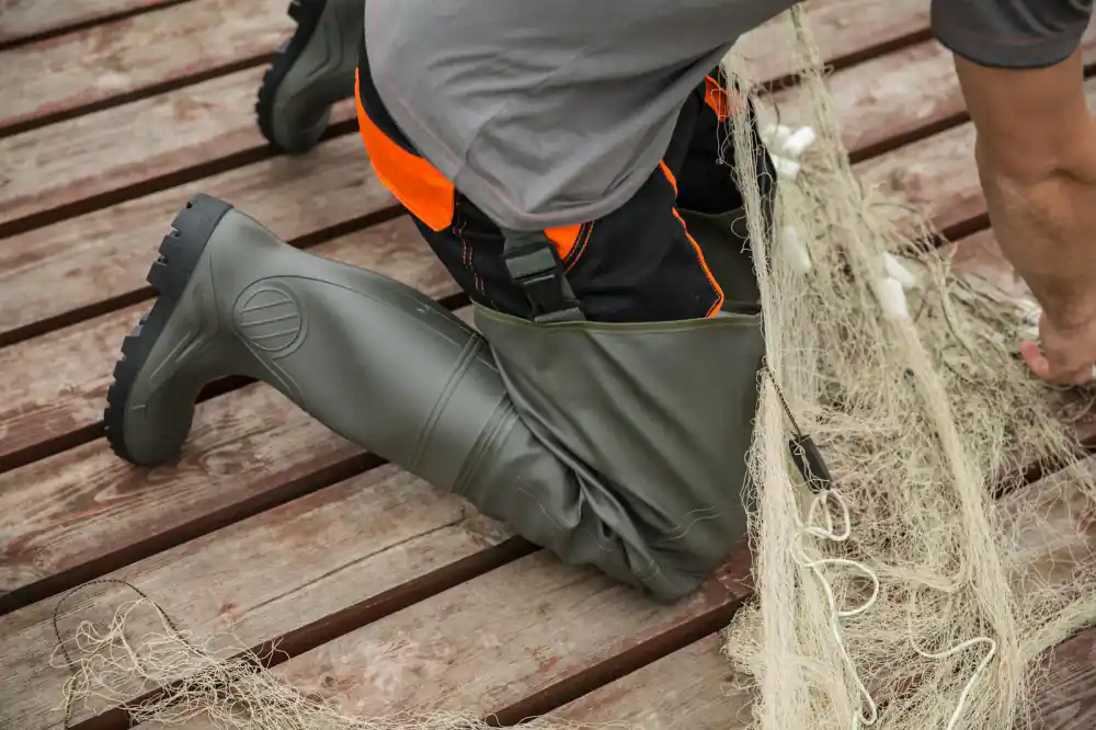 Heavy duty seine nets for harvesting
